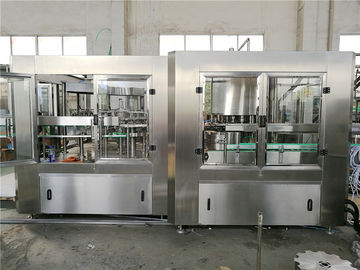 Automatic Liquid Bottle Filling Machine , Hanging - Neck Technology Water Processing Machine