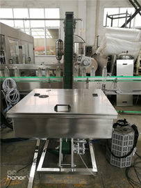 Automatic Liquid Bottle Filling Machine , Hanging - Neck Technology Water Processing Machine