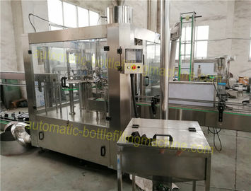 Monoblock Rotary Automatic Bottle Filling Machine For 250 - 2000ml Bottled Purified Water