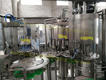 Plastic Screw Cap Mineral Water Filling Machine Small Scale Equipment Line