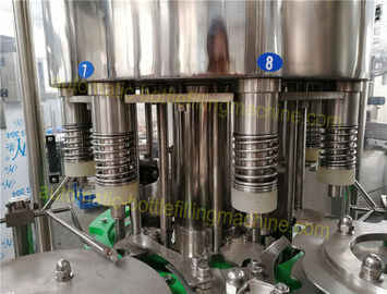 Rotary Monoblock Filling And Capping Machine , 380V / 50HZ Commercial Bottling Machine