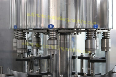 Mini Mineral Water Automatic Bottle Filling Machine Magnetic Torque System For Smooth Capping