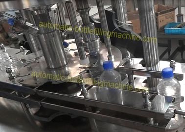 Split Liner Automatic Bottle Filling Machine 12 Rising Heads Capping Machine