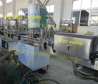 Split Liner Automatic Bottle Filling Machine 12 Rising Heads Capping Machine