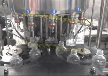 SUS304 Small Scale Bottle Filling Machine , Automated Filling Machine For Mini Ro Water System