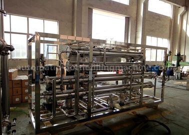 1T RO Water Purification Machine 220V / 380V For Small Pure Water Filling Line