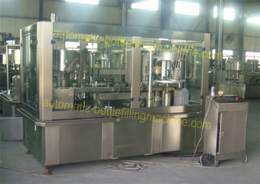 Soft Drinks Rotary Filling Machine Frequency Conversion Timing 2.2KW For Market Selling