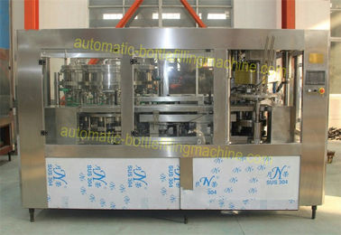 Pop - Top Beverage Can Filling Machine 250ml 330ml Less Material Loss CE Certificated