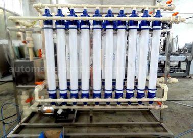 Ultra Filtration Water Treatment Machine , Water Purification Systems For Filling Mineral Water