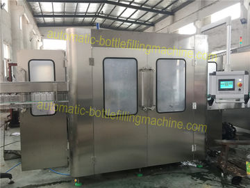 PLC Control Cooking Oil Filling Machine , Rotary Liquid Filling Machine From 100 - 5000ML