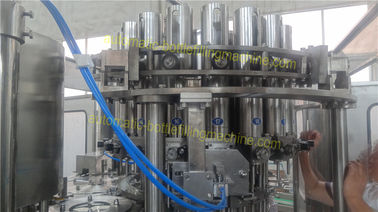 PLC Control Cooking Oil Filling Machine , Rotary Liquid Filling Machine From 100 - 5000ML