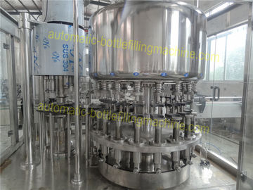 SUS304 / 316 Milk Bottling Equipment , Milk Filling And Sealing Machine High Production Speed