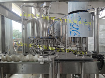 SUS304 / 316 Milk Bottling Equipment , Milk Filling And Sealing Machine High Production Speed