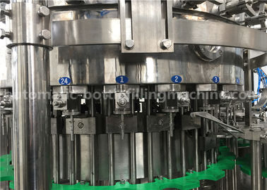 High Efficiency Soft Drink Bottling Machine , Easy Adjustment Carbonated Bottling Equipment