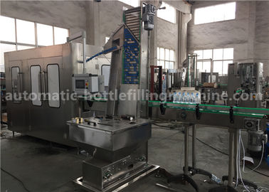 6.57KW Power Carbonated Drink Filling Machine PE Srew Cap For Gas Contained Beverage