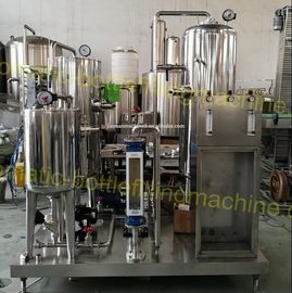 High Strength SUS304 Automatic Drink Mixing Machine For Soft / Energy Drink