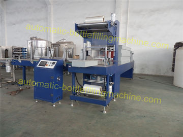 PP PE Film Industrial Shrink Wrap Machine , Sleeve Labeling Machine For Bottles / Cans