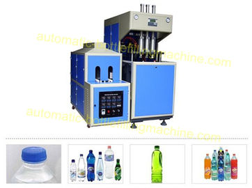 1000BPH Water Bottle Making Machine , Semi Automatic Blow Moulding Machine Compact Design