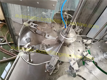 18 Rising Heads Fruit Juice Production Line , 150ml - 2000ml Hot Fill Bottling Equipment