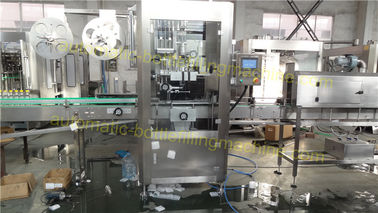 PVC PE Label End Of Line Packaging Equipment 150 - 450 Bottles Per Minute