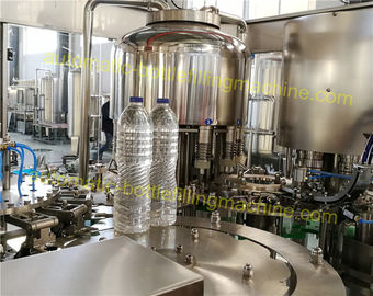 PET Bottle Mineral Water Filling Machine , Water Bottling Equipment