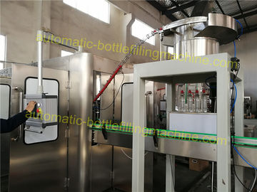 Pure Water Bottling Equipment , Automatic Bottle Filling Capping Machine