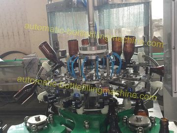 Glass Bottle Automatic Bottle Filling Machine / Beer Bottling Machine Line