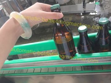 Beer Automatic Filling Machine Soft Drink Plant With Glass Bottles