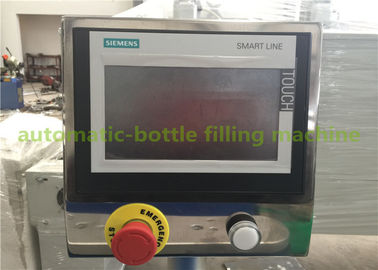 Automatic One Side Paper Sticker Labeling Machine For Round Glass Bottle 50Hz