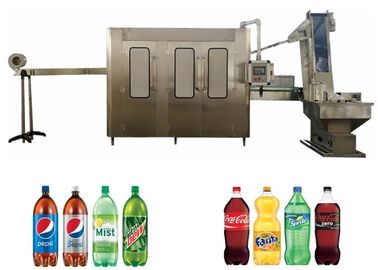 Automatic Carbonated Drink Filling Machine , Soft Drink Making Machine