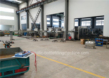 Small 2000BPH Turnkey Auto Water Bottle Filling Machine , Mineral Water Bottling Plant