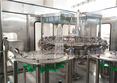 SUS Automatic Water Bottle Filling Machine , Pet Water Bottling Equipment