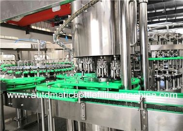 380V 220V High Speed Soft Drink Production Line Plants In Glass Bottles