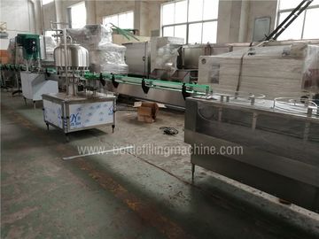 Tin Can Pop Top Beverage Can Filling Machine Seamer , Small Juice Filling Machine