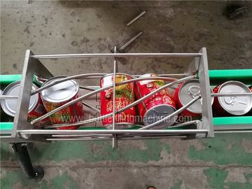 Tin Can Pop Top Beverage Can Filling Machine Seamer , Small Juice Filling Machine