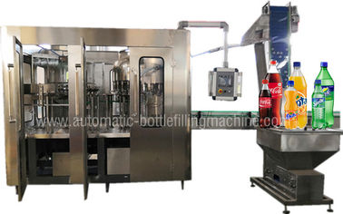 Sparkling Mineral Water Production Line , Lemonade Mineral Water Bottling Plant