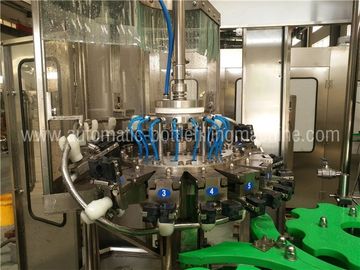 Automatic Juice Flavor Water Filling Machine , Water Bottling Equipment / Line