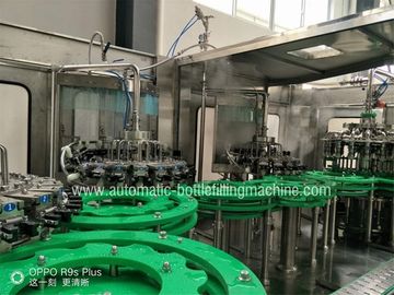 Automatic Juice Flavor Glass Bottle Filling Machine , Water Bottling Equipment / Line