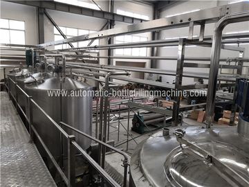 3 In 1 Carbonated Drink Filling Machine For Energy Soft Drink High Speed Making