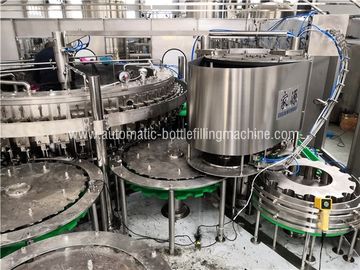 Liquid Carbonated Drink Filling Machine / Soft Drink Mineral Water Bottle Making Machine