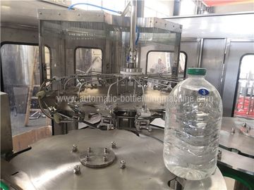 5-10 Liter Automatic Water Bottle Filling Machine , 3 In 1 Water Bottling Plant