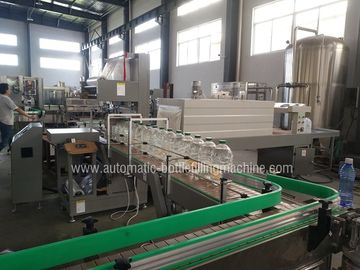 Rotary Liquid Bottle Filling Machine , Fully Automatic Mineral Water Plant