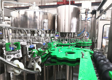 6.68KW Juice Bottle Filling Machine , Juice Filling Line / Bottling Equipment