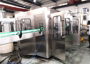 250ml Glass Bottle Filling And Capping Machine Fruit Juice Plant SGS Passed