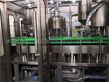 Commercial Pulp Juice Making Machine , Pineapple Glass Bottling Plant Equipment