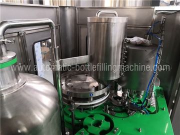 Small Juice Glass Bottle Filling Machine , Juice Packing Line , Pulp Filling