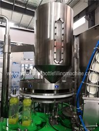 Small Juice Glass Bottle Filling Machine , Juice Packing Line , Pulp Filling