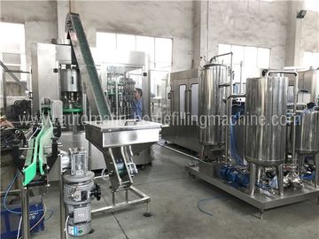 0.3L-2L Glass Bottle Soda Filling Machine , Carbonated Drink Filling Machine