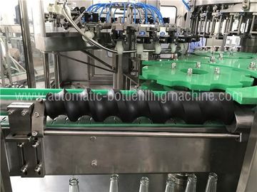 High Speed Glass Bottle Filling Machine For Carbonated Soft Drink , Soda Water