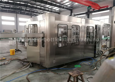 SS304 Plastic Bottled Mango Juice Packing Machine / Juice Bottling Plant